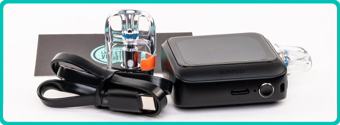 Contenu du Pixo Ultra Aspire